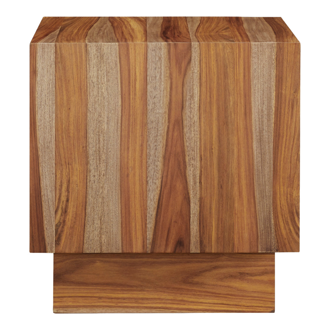 Table de bout en bois/MDF brun naturel - Dressonni