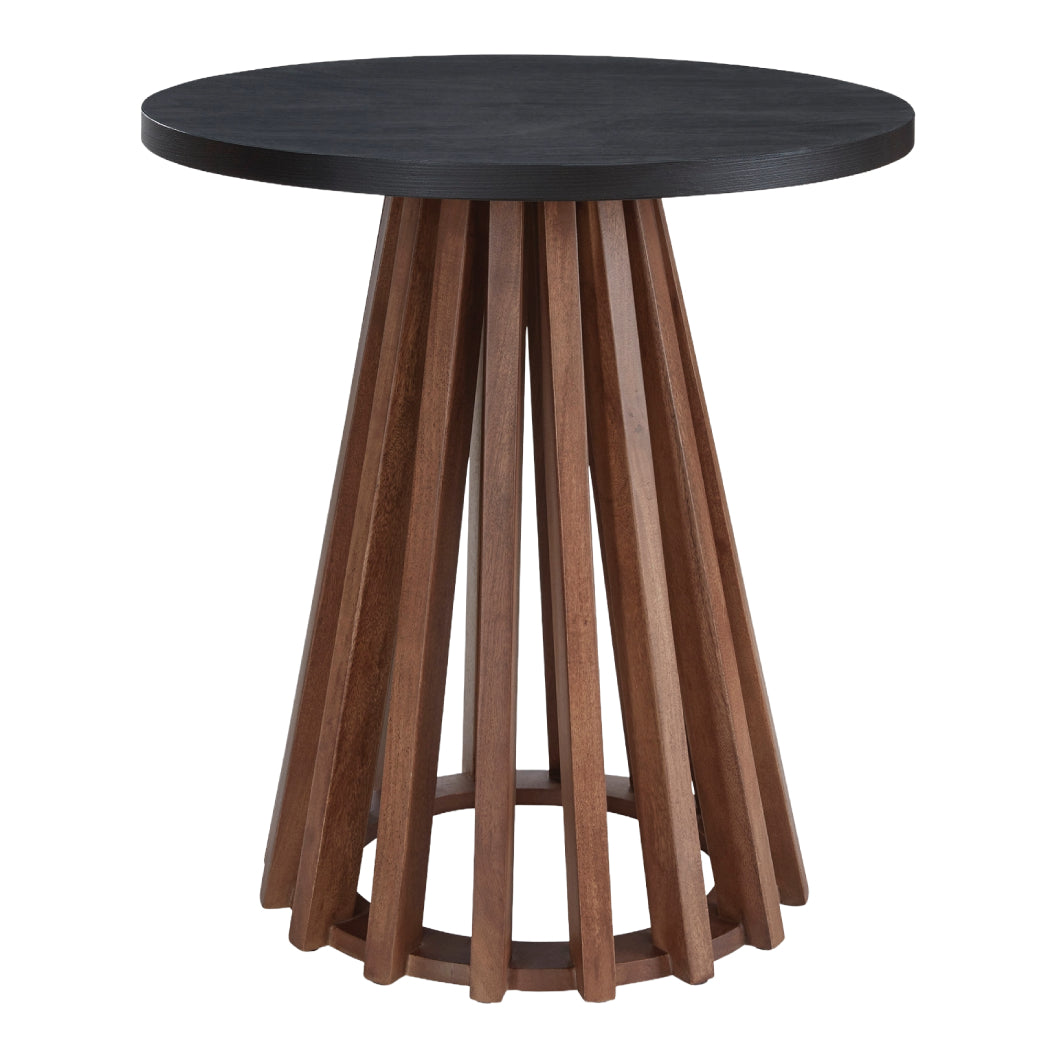 Table de bout en bois/MDF bicolore - Kallari