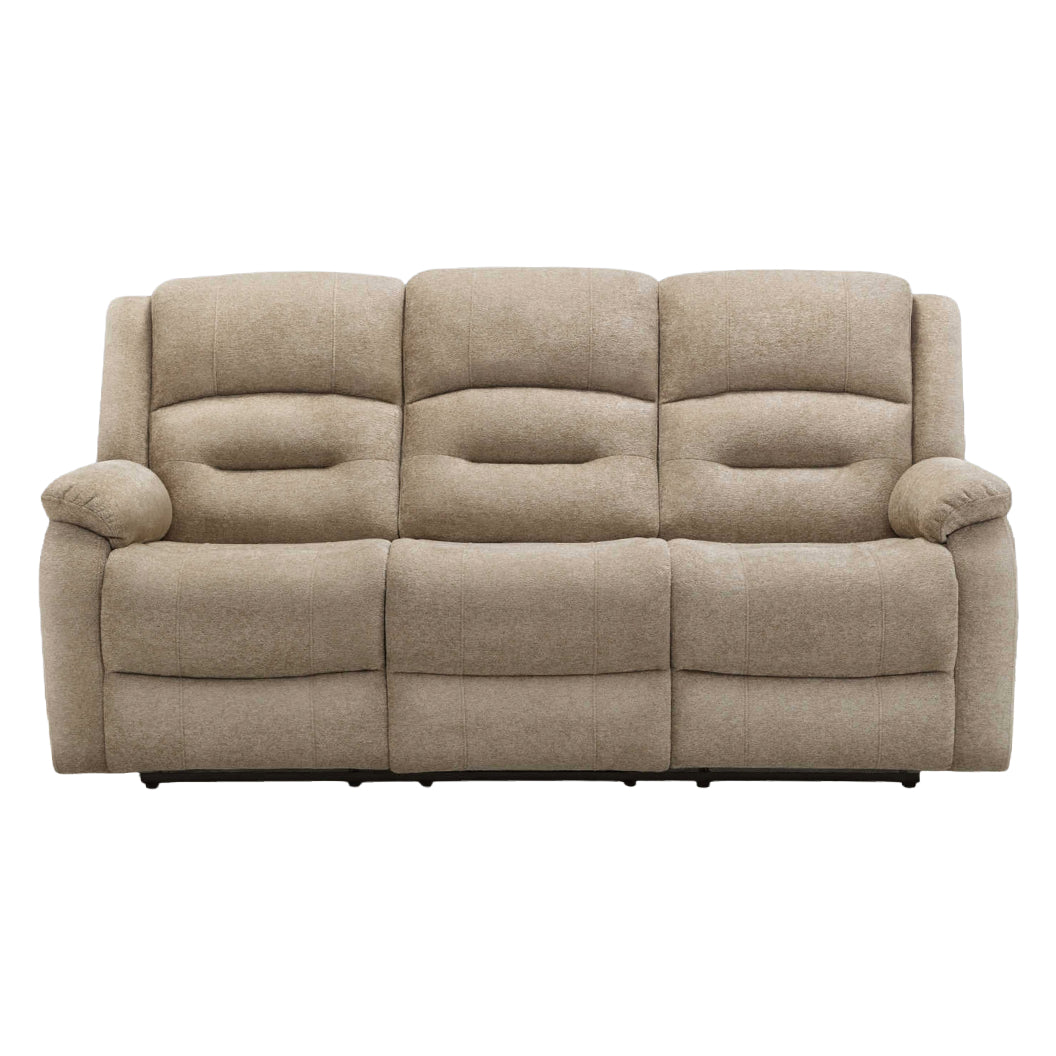 Sofa motorisé en tissu avec ports USB intégrés