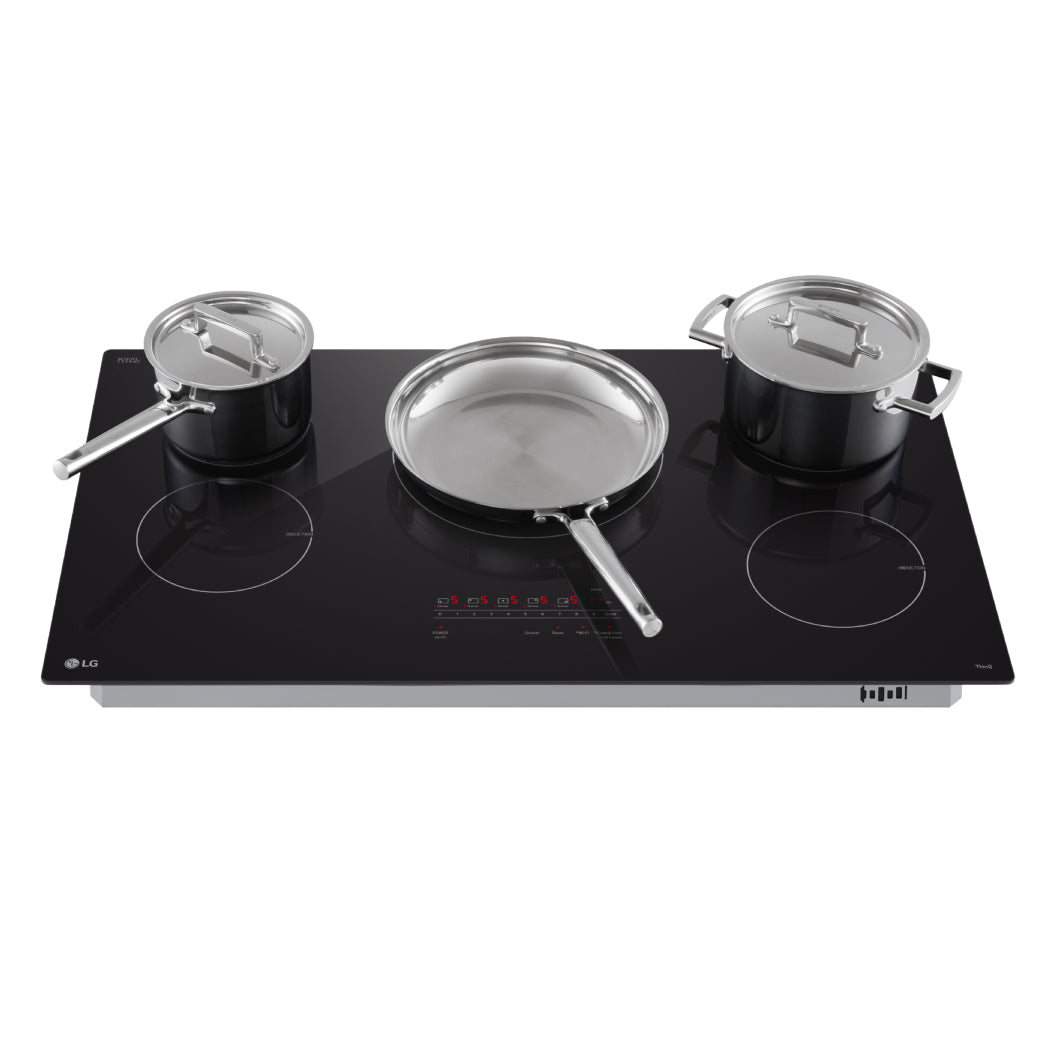 Plaque de cuisson à induction 36 po, Noir à 5 zones avec UltraHeat™ & SmoothTouch®