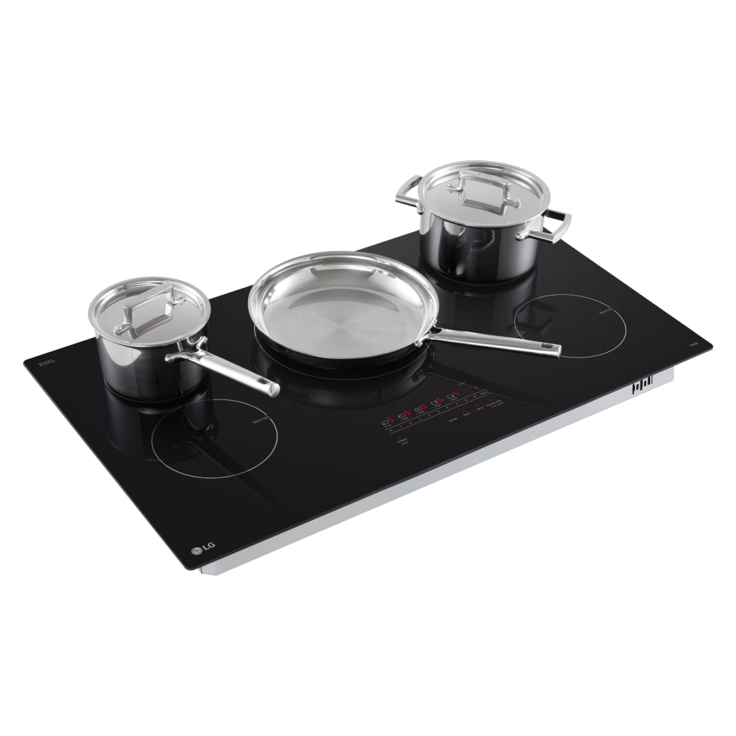 Plaque de cuisson à induction 36 po, Noir à 5 zones avec UltraHeat™ & SmoothTouch®
