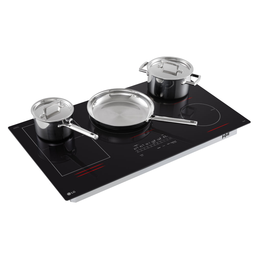 Plaque de cuisson à induction 36 po, Noir à 5 zones avec UltraHeat™ & SmoothTouch®