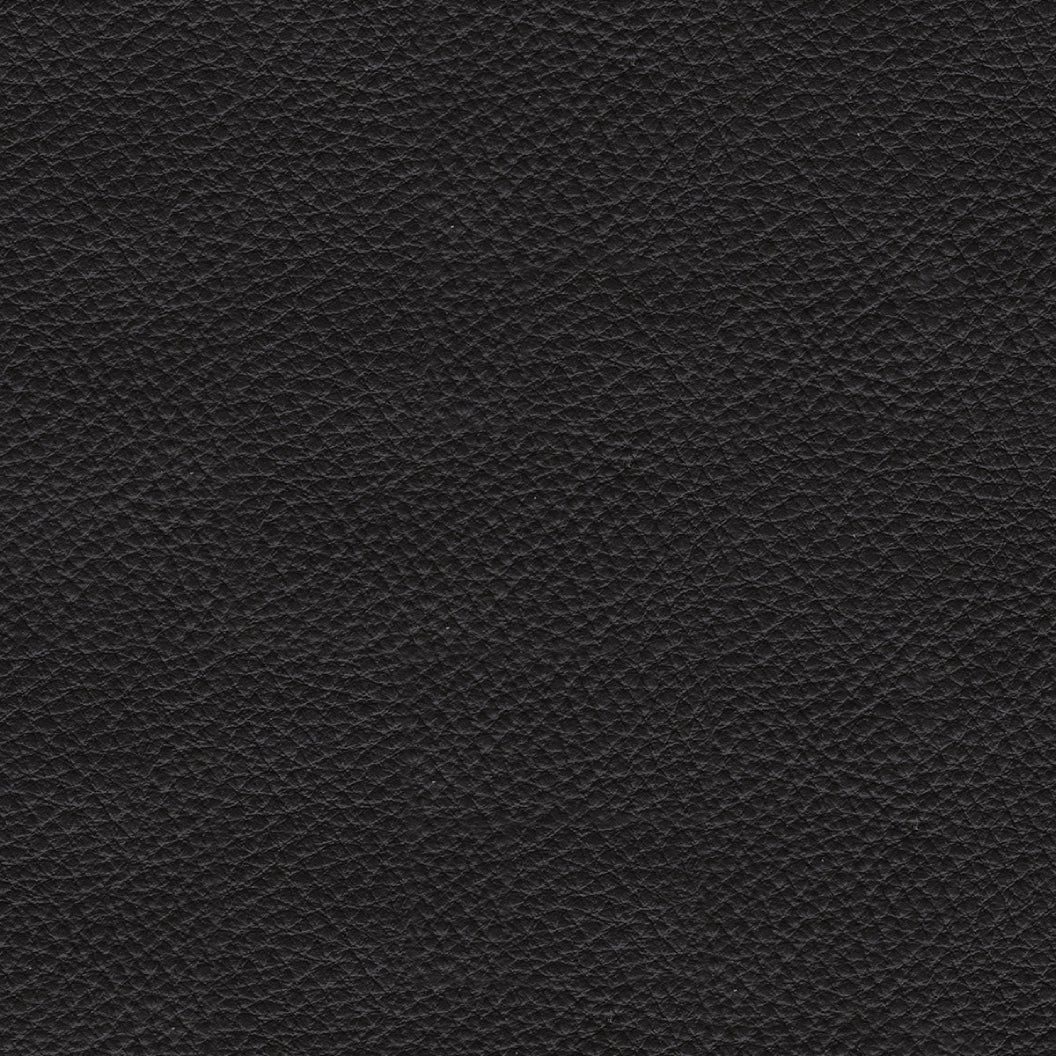 Ottoman aspect cuir noir - Glennbre