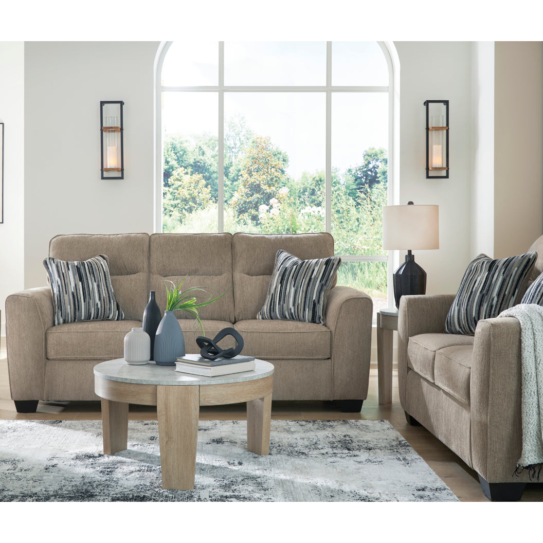 Sofa en tissu avec coussins - Olten