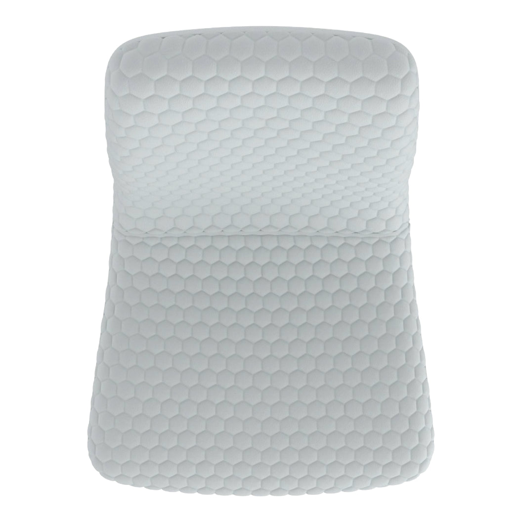 Chaise de salle à manger rembourrée aspect cuir - Brixx