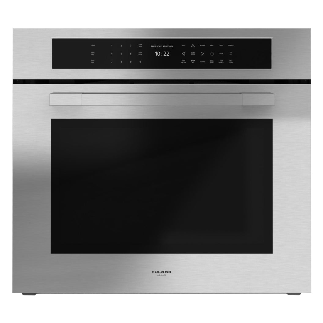 Four encastrable 30 po, 4,34 pi³ Inox avec Convection double, Air Fry et Autonettoyage - Série 700