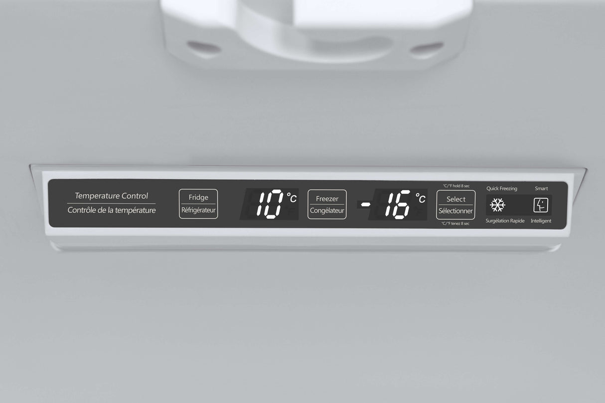 Réfrigérateur porte française 32 po, 18 pi³ Inox