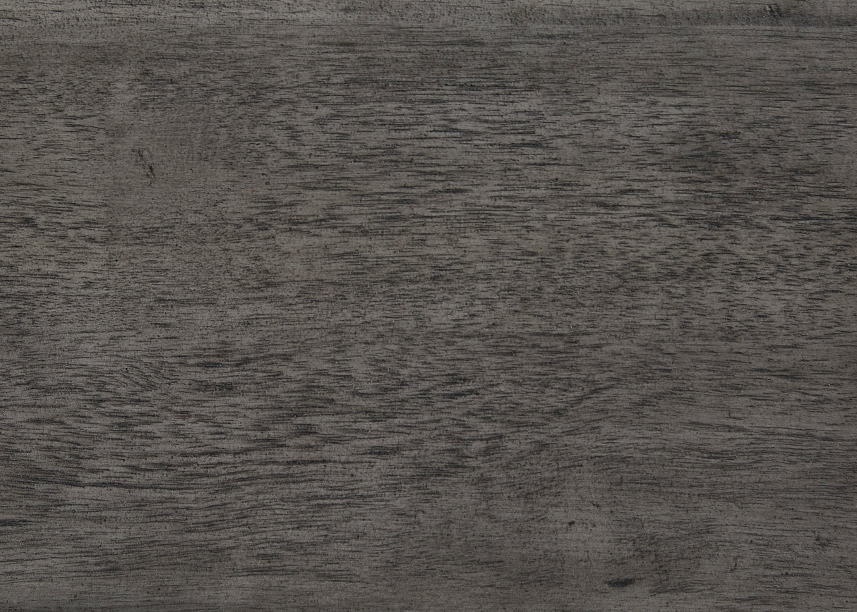 Bureau à 7 tiroirs en bois et placage gris - Caitbrook