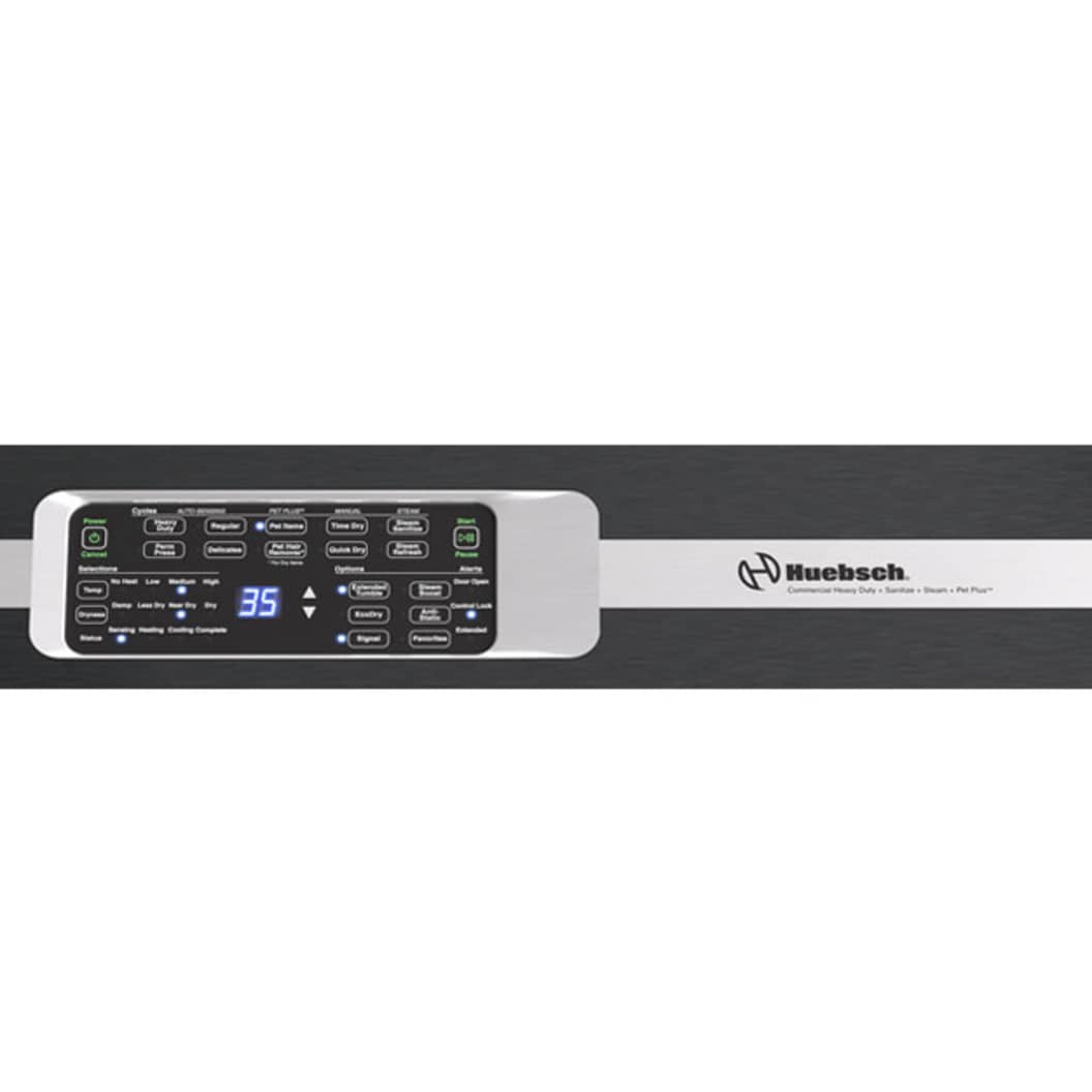 Sécheuse électrique DR7 7,0 pi³ avec vapeur et Pet Plus, Noir mat