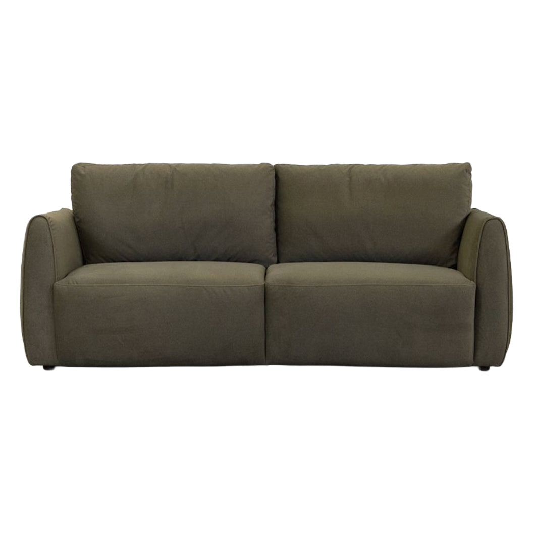 Causeuse en tissu vert boréal - Kasp