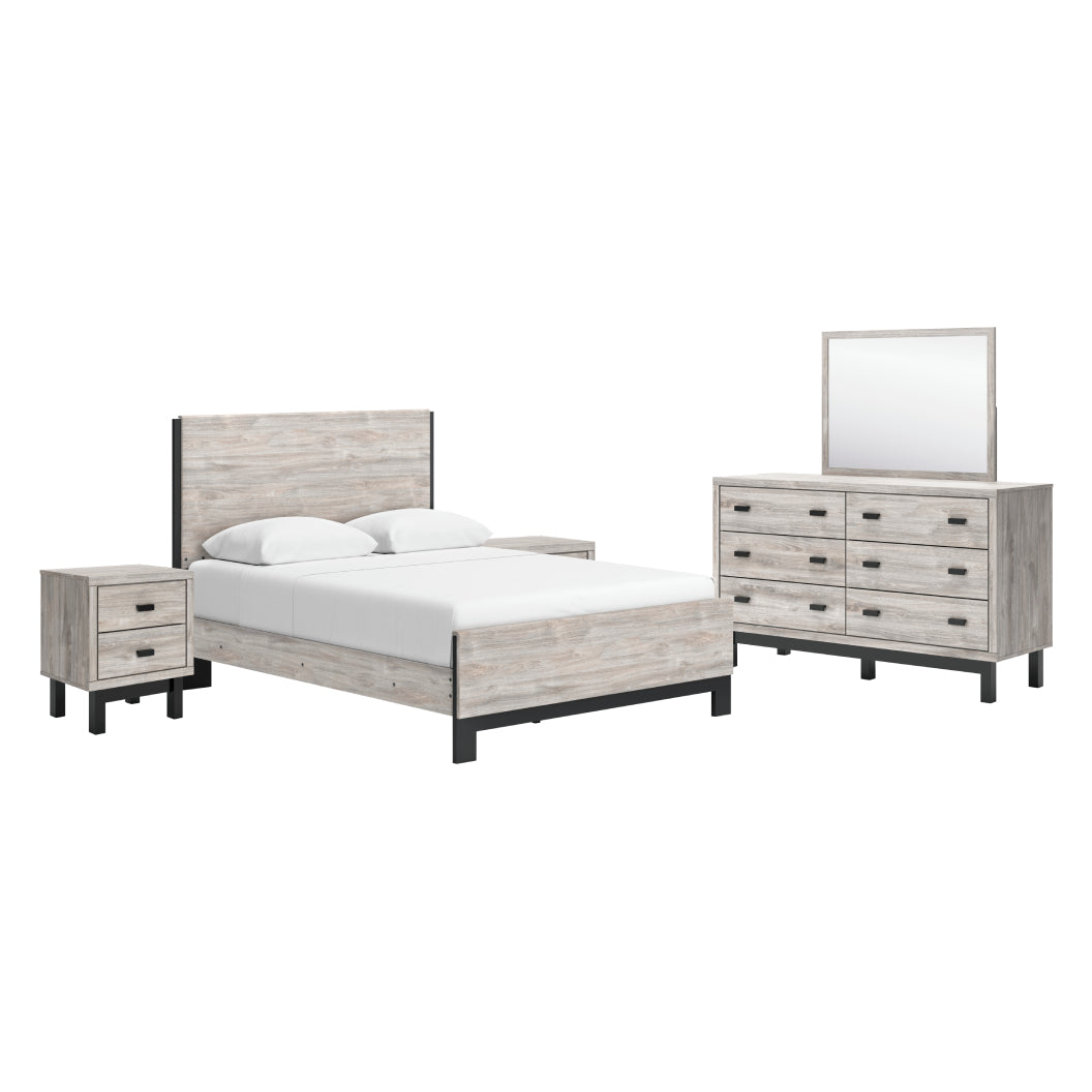 Mobilier de chambre à coucher 5 pièces Grand lit - Vessalli