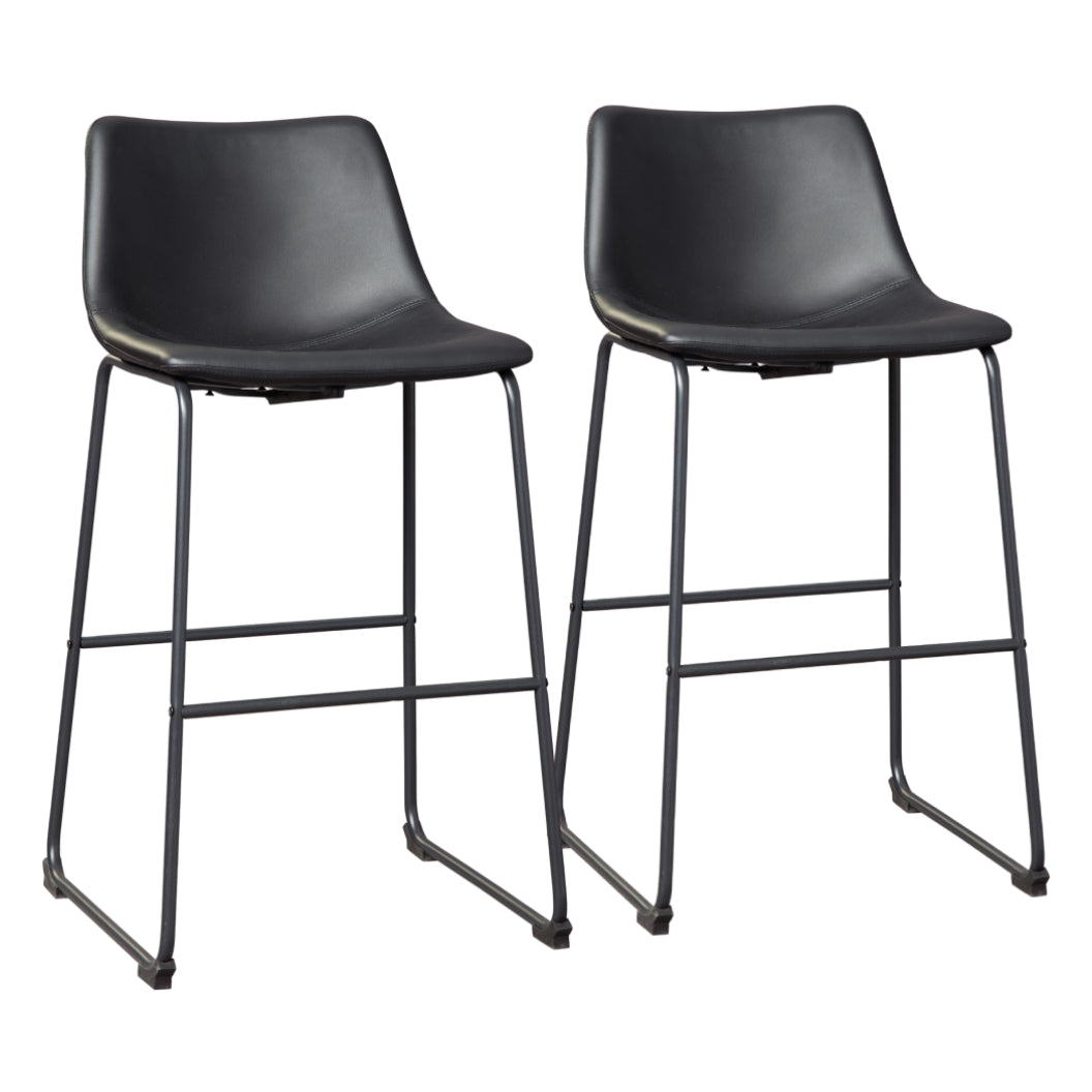 Ensemble de 2 tabourets de comptoir hauts - Centiar