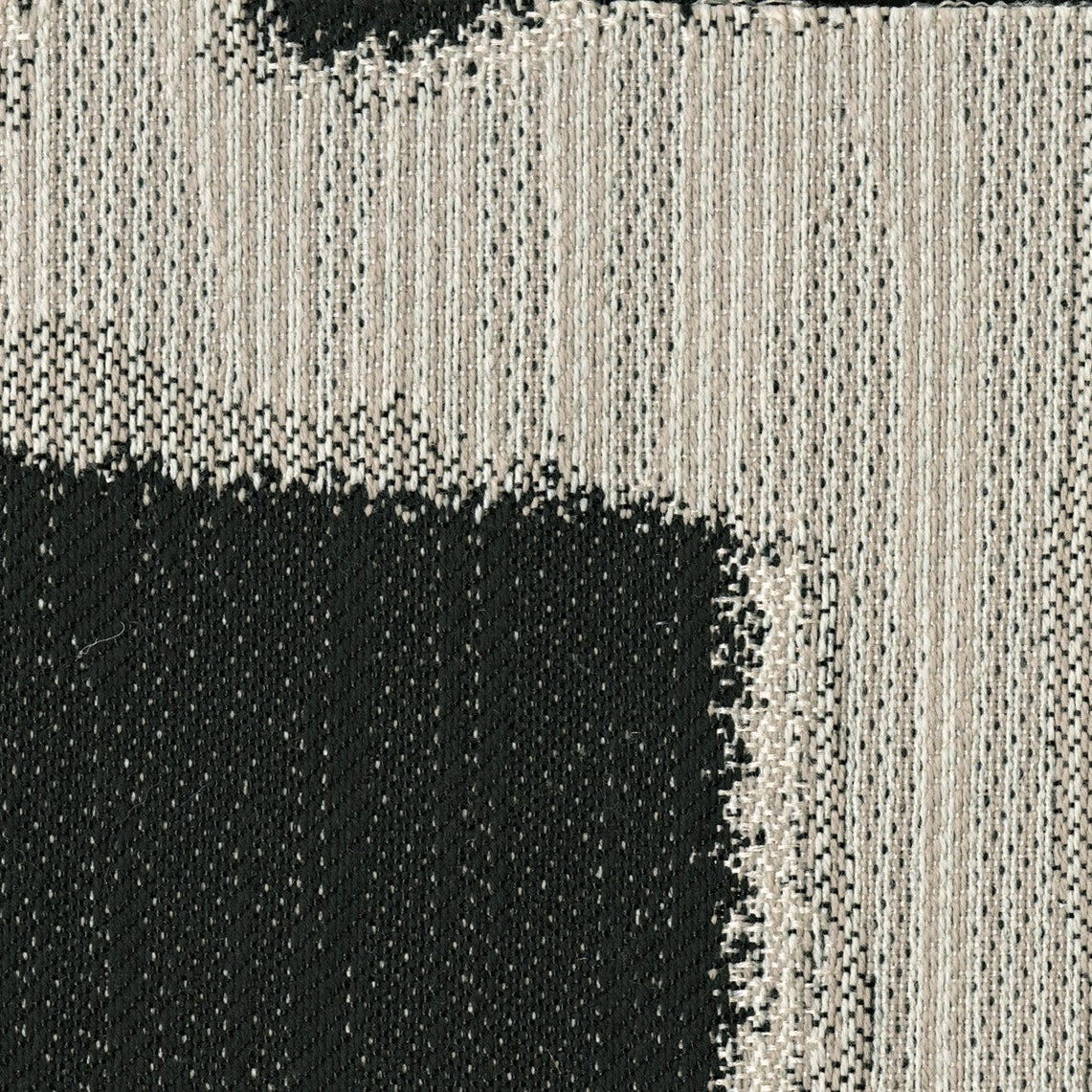 Sectionnel extérieur 4 pièces en tissu Nuvella beige pâle et en osier brun avec coussins - Beachcroft