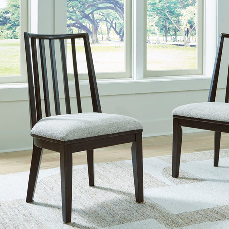 Ensemble de 2 chaises de salle à manger rembourrées - Galliden