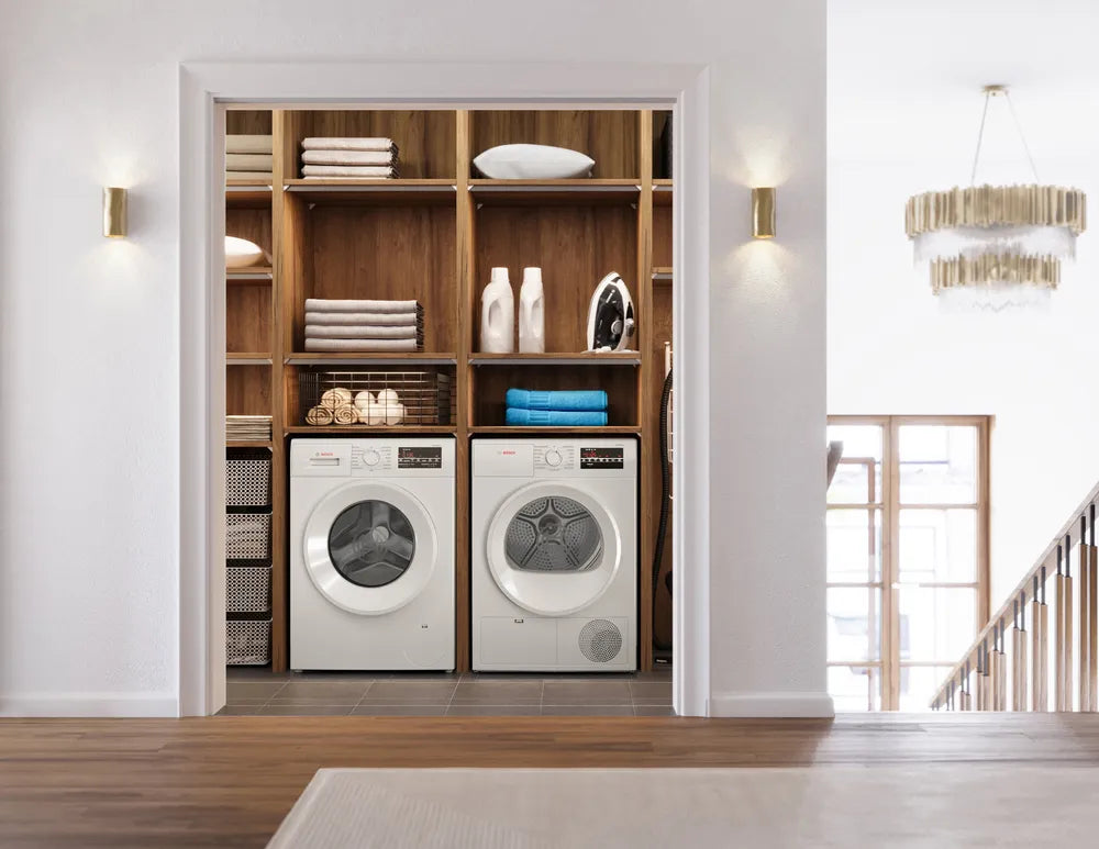 Ensemble de buanderie compact à chargement frontal 24 po, 2,2 pi³ / 4,0 pi³ Blanc - Série 300