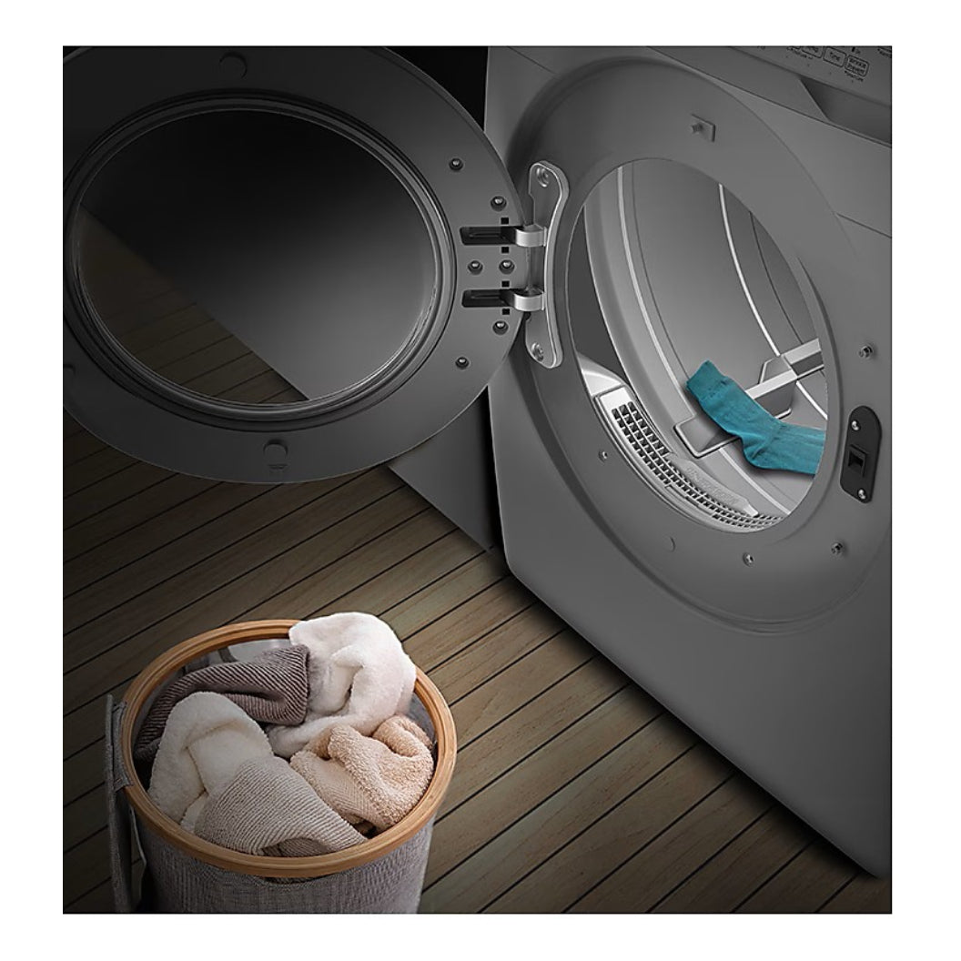 Ensemble de buanderie à chargement frontal 5,2 pi³ / 7,5 pi³ Blanc - 6000