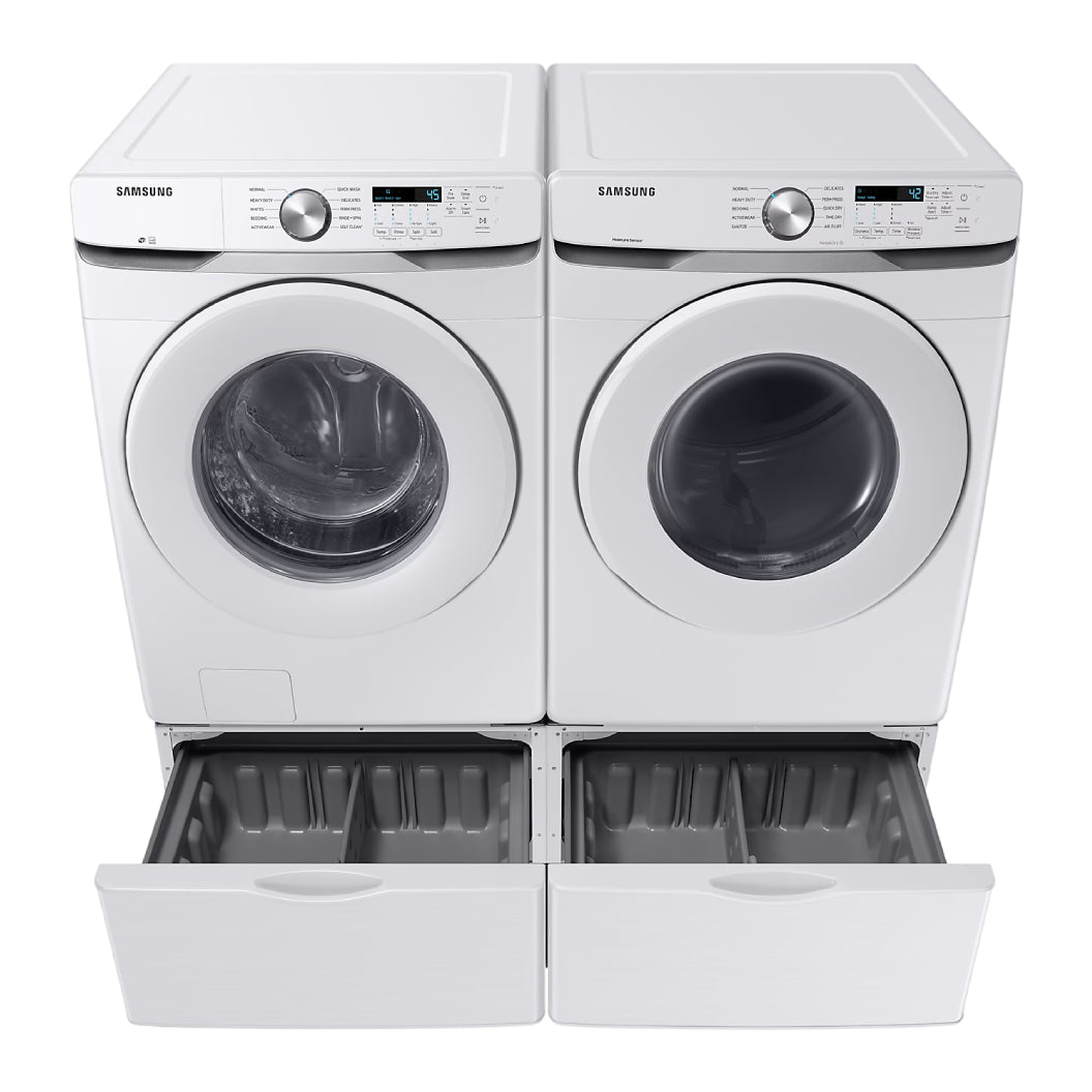 Ensemble de buanderie à chargement frontal 5,2 pi³ / 7,5 pi³ Blanc - 6000