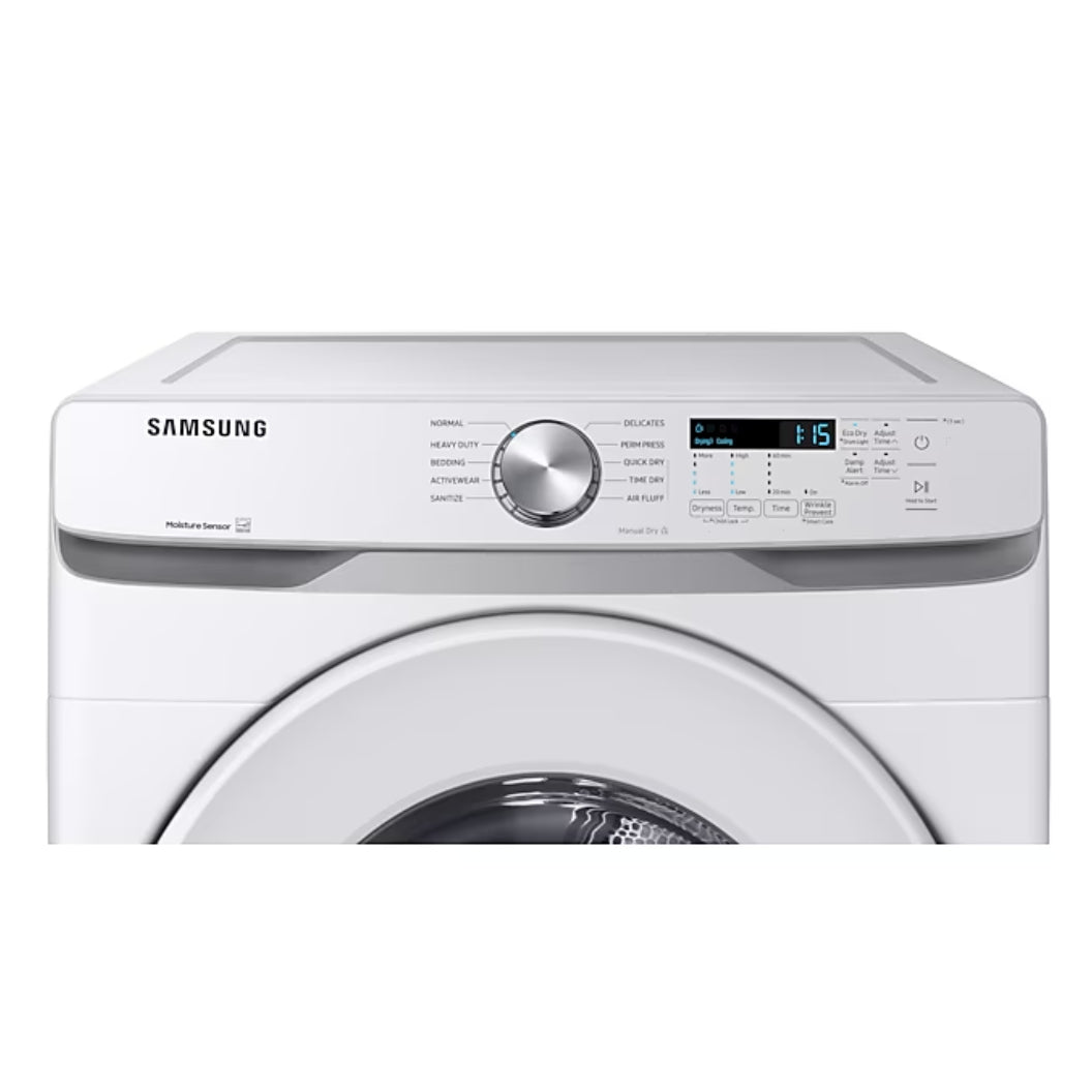 Ensemble de buanderie à chargement frontal 5,2 pi³ / 7,5 pi³ Blanc - 6000