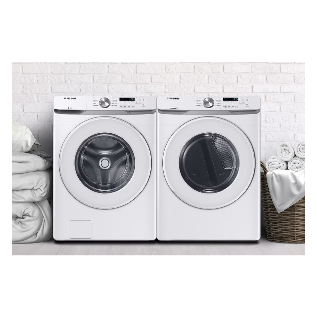 Ensemble de buanderie à chargement frontal 5,2 pi³ / 7,5 pi³ Blanc - 6000