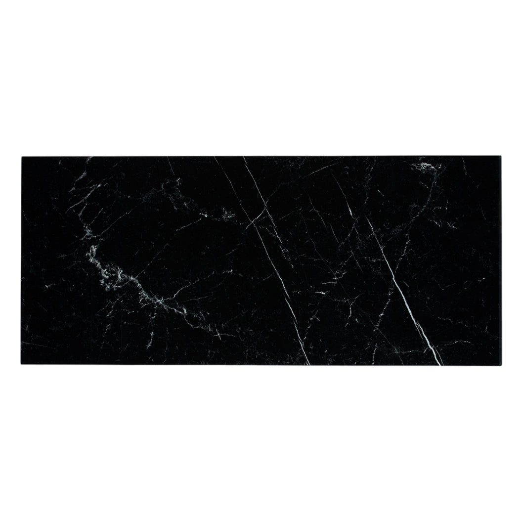 Table de salle à manger rectangulaire en céramique ou en verre - Hugo