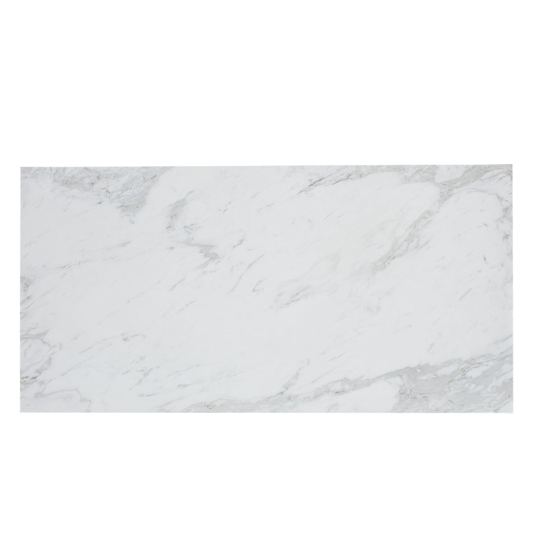 Table de salle à manger rectangulaire avec rallonge en céramique - Oliver