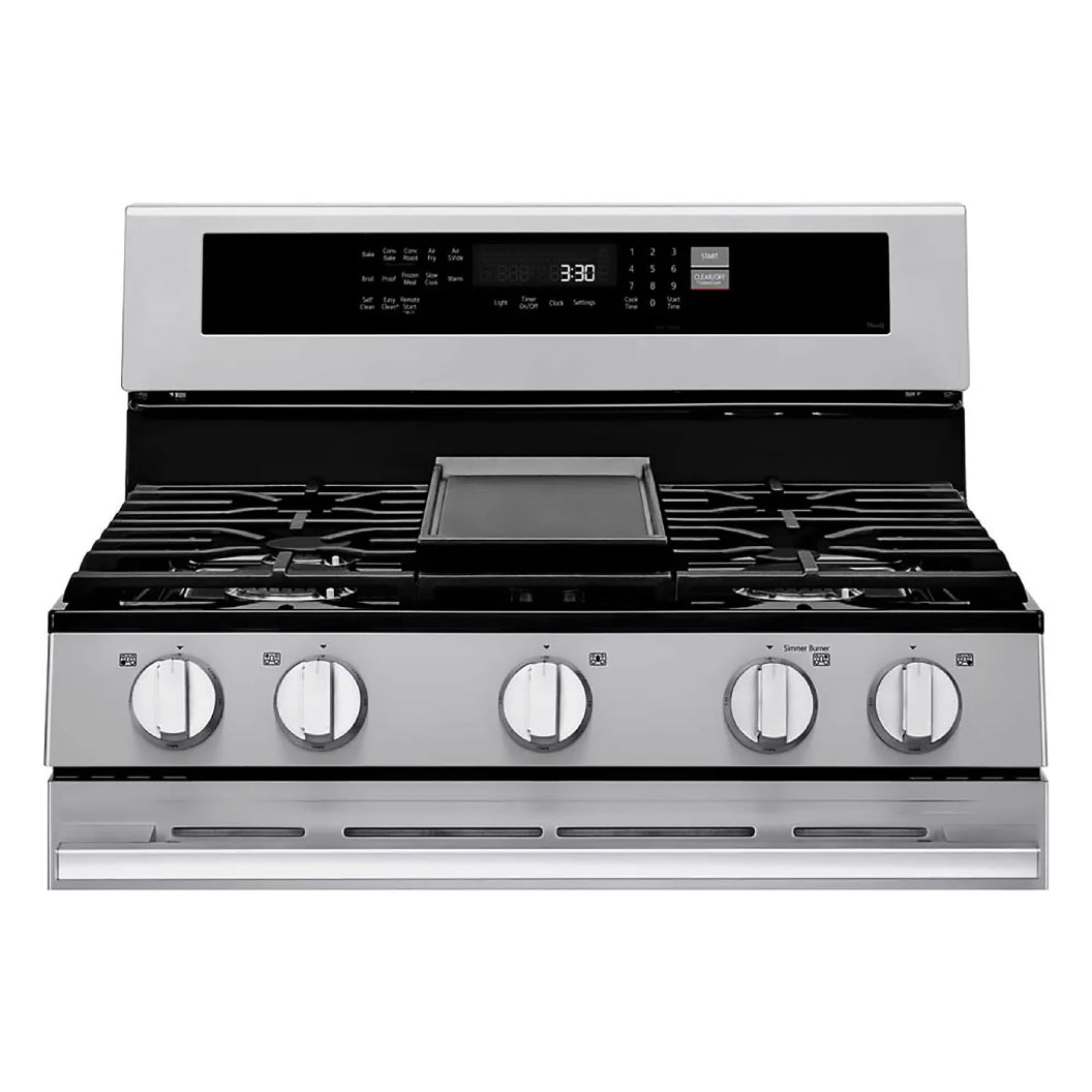 Cuisinière au gaz 30 po Inox Friture à air & InstaView