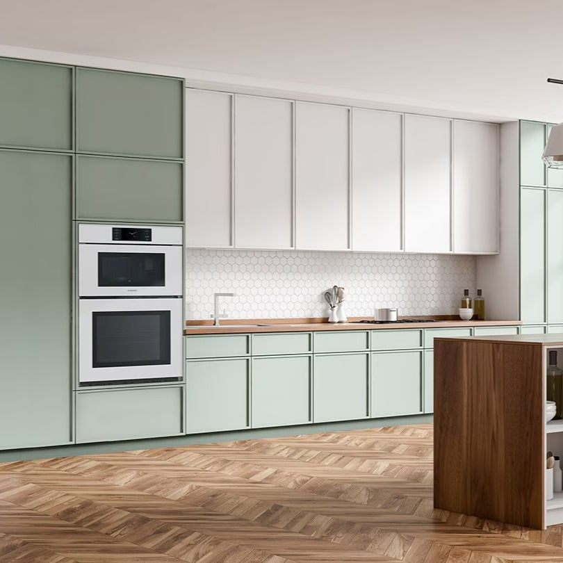 Four encastrable combiné à convection 30 po. 5,1 pi³, acier inoxydable - Beskope