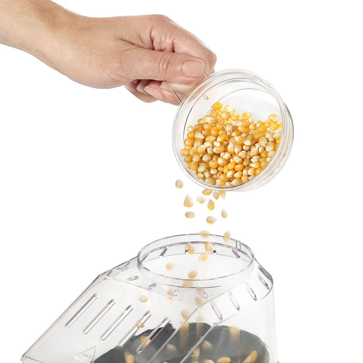 Machine à maïs soufflé à air chaud