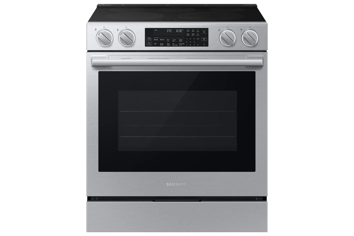 Cuisinière électrique 30 po, convection véritable avec Air Fry Inox