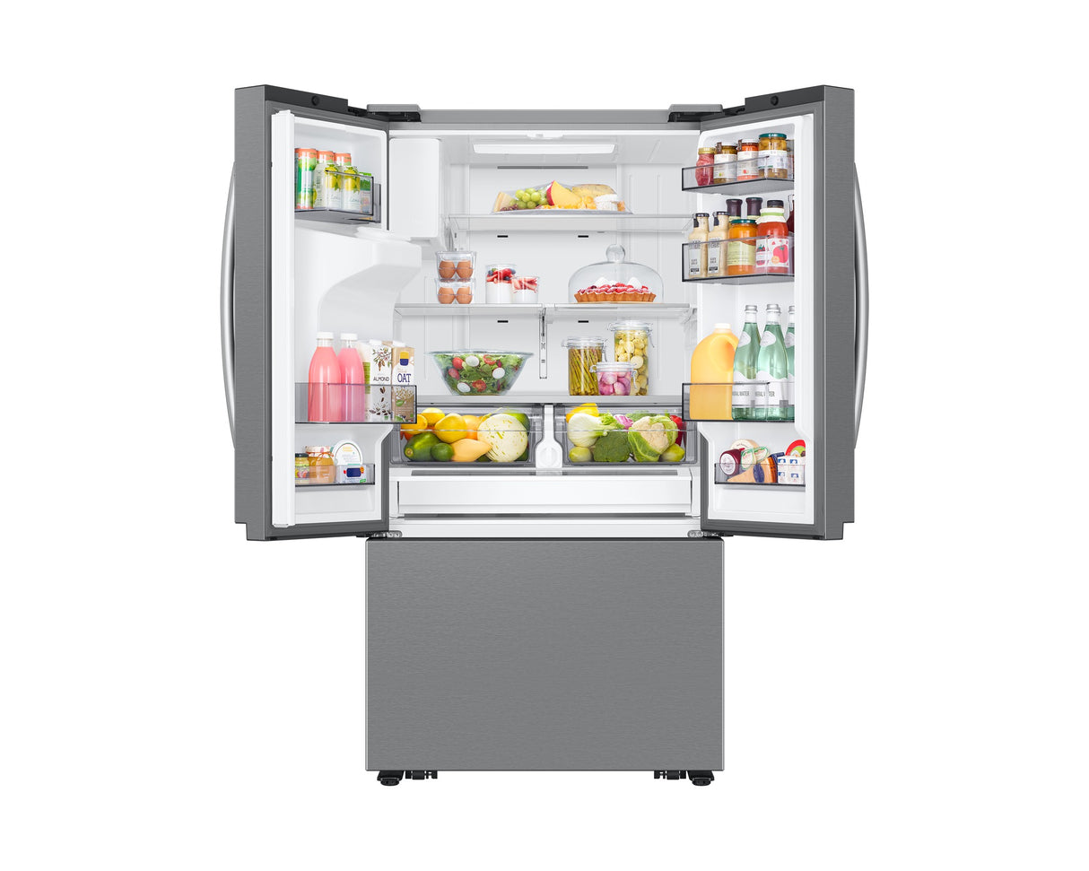 Réfrigérateur à porte française 36 po, 27 pi³ avec distributeur Inox