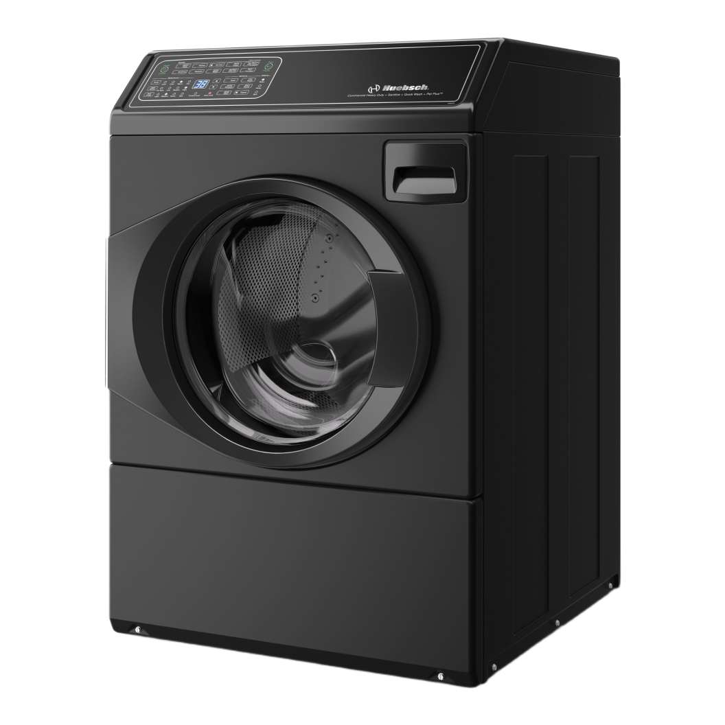 Laveuse à chargement frontal HE, 3,5 pi³ Noir mat