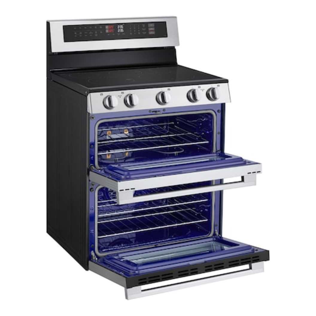 Cuisinière électrique 30 po, double four 7,3 pi³, ProBake Convection, Air Fry Inox