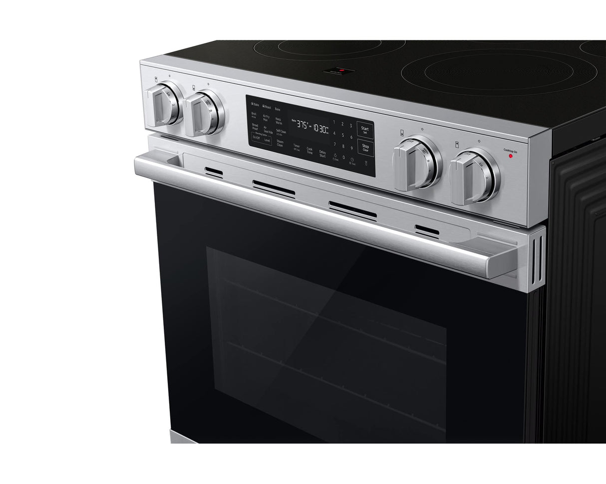 Cuisinière électrique encastrable 30 po, convection véritable Air Fry Max 6,3 pi³ Inox