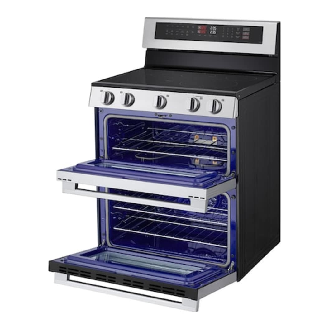 Cuisinière électrique 30 po, double four 7,3 pi³, ProBake Convection, Air Fry Inox