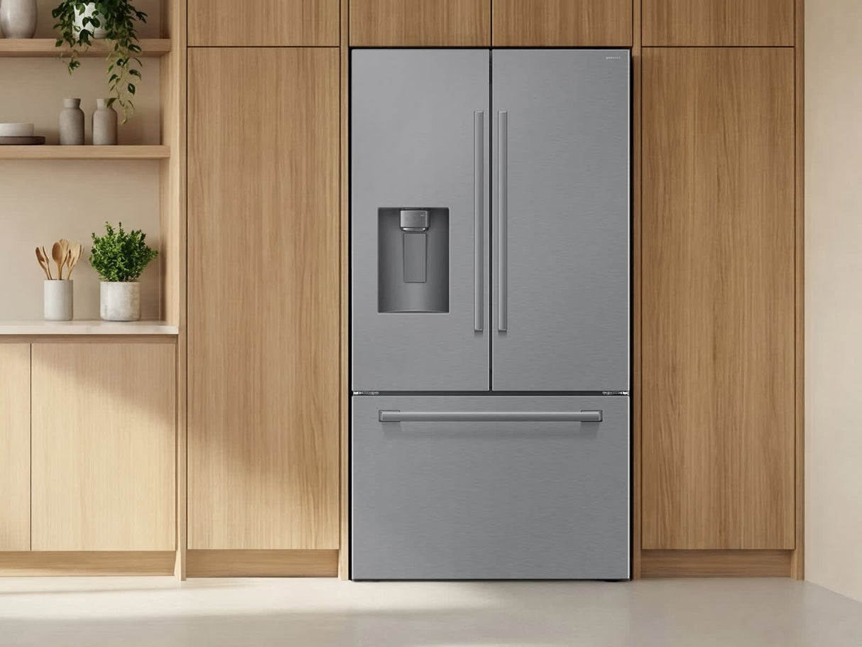 Réfrigérateur à porte française 36 po, 29 pi³ Inox