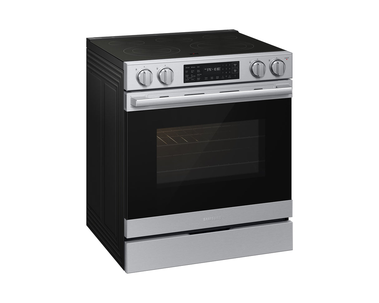 Cuisinière électrique encastrable 30 po, convection véritable Air Fry Max 6,3 pi³ Inox
