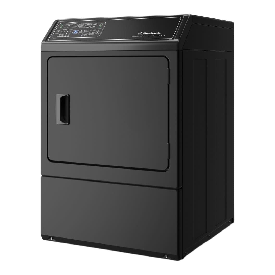Sécheuse électrique à chargement frontal DF7, 7,0 pi³ désinfectante Noir mat
