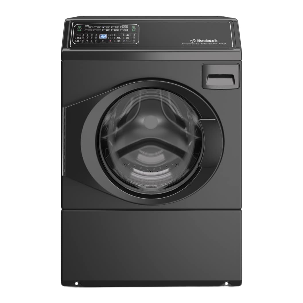 Laveuse à chargement frontal HE, 3,5 pi³ Noir mat