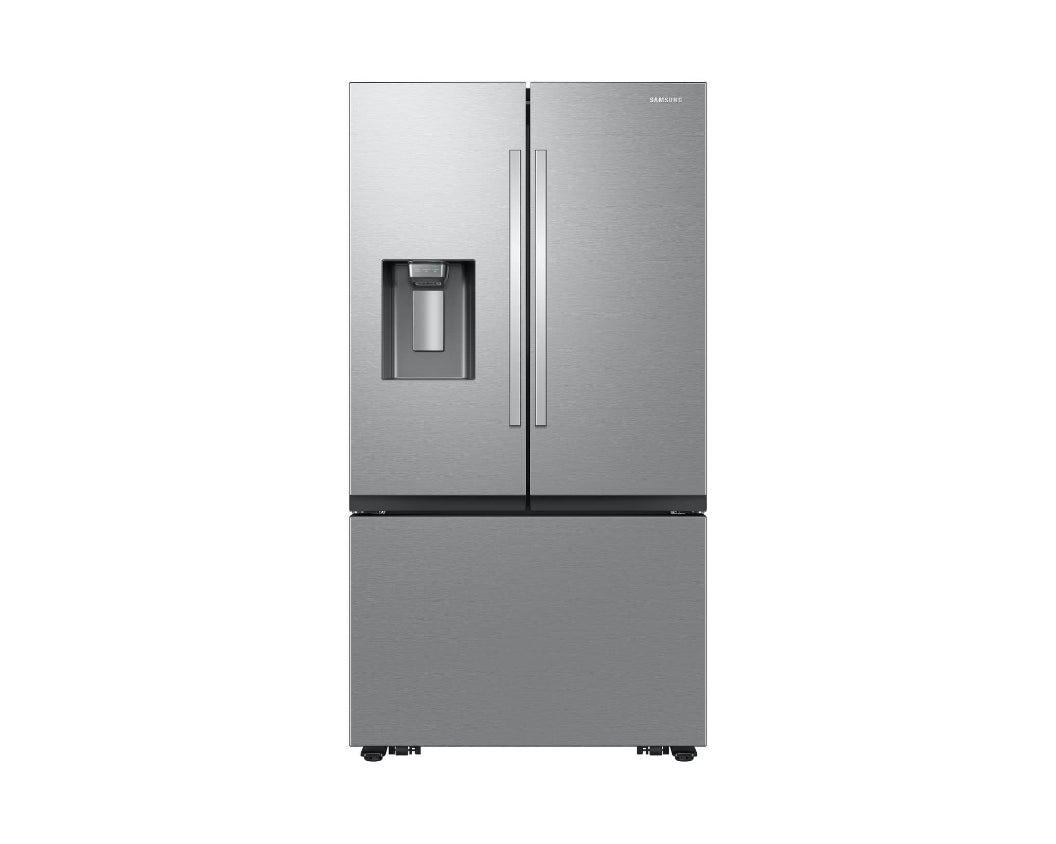 Réfrigérateur à porte française 36 po, 27 pi³ avec distributeur Inox