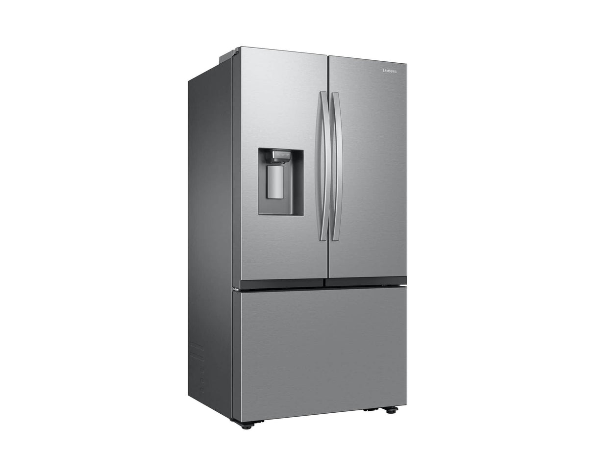 Réfrigérateur à porte française 36 po, 27 pi³ avec distributeur Inox
