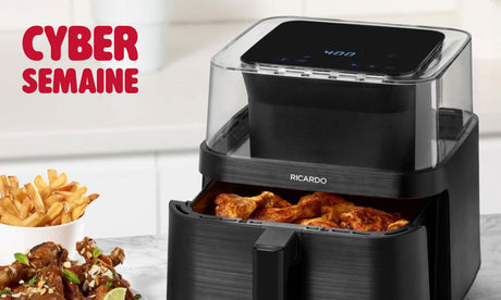 Obtenez GRATUITEMENT une friteuse à air chaud Ricardo avec vos achats*!