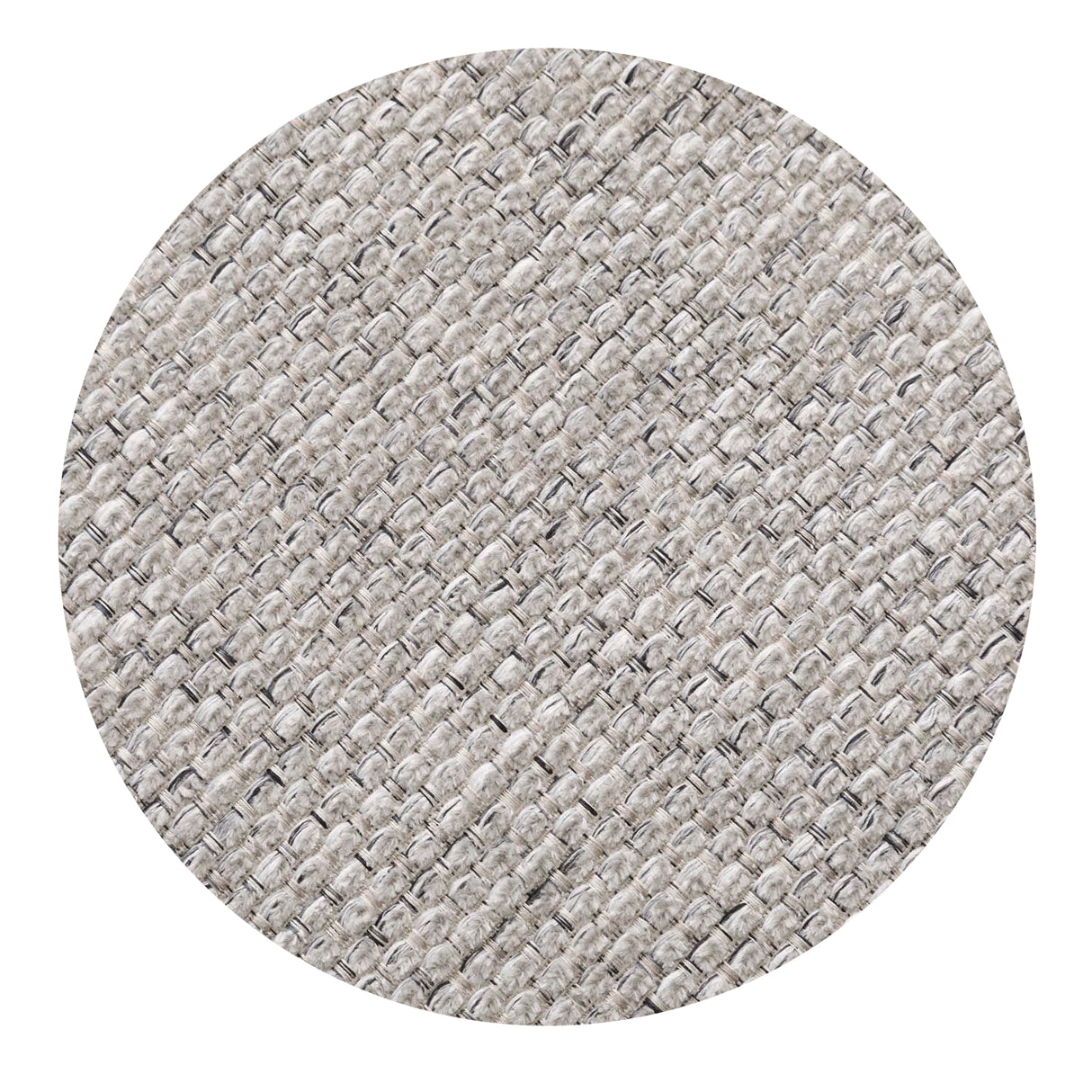 Ottoman avec rangement Megginson en tissu gris