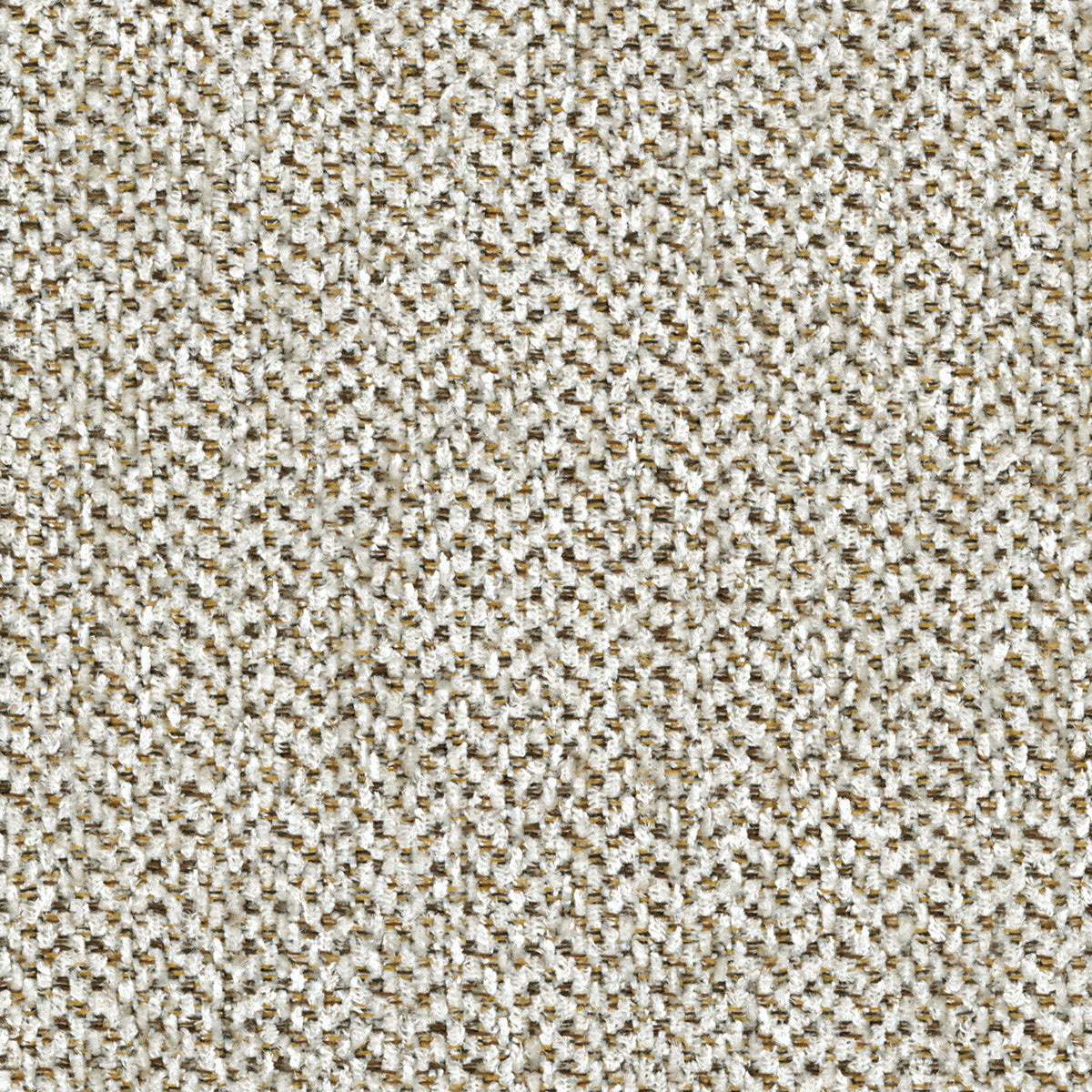 Ottoman en tissu beige pâle avec garniture cloutée - Harleson