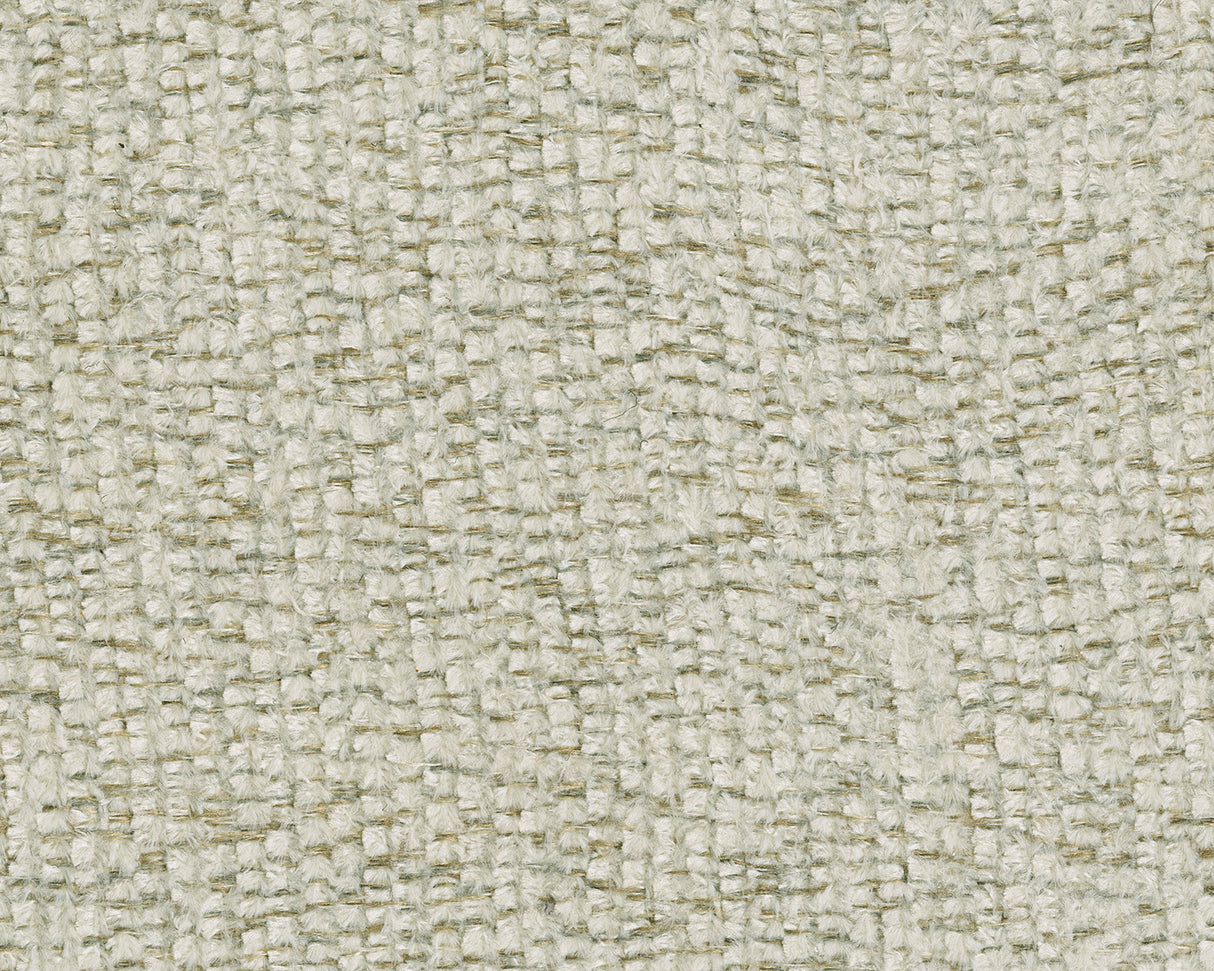 Ottoman en tissu crème - Hazela
