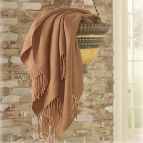 Jeté 50 x 60 po en tissu doux - Ashton