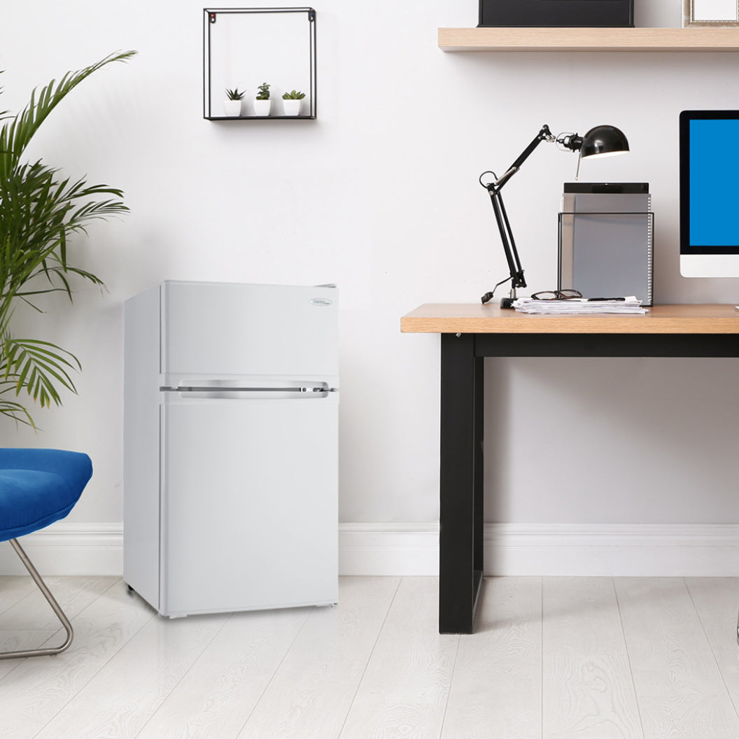 Réfrigérateur compact 2 portes 19 po 3,1 pi³ Blanc