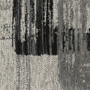Fauteuil en tissu gris étain surdimensionné - Gardiner