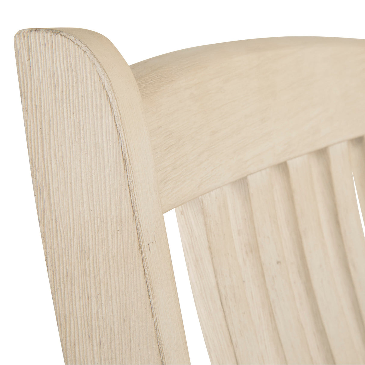 Ensemble de 2 chaises de salle à manger en bois blanc vieilli - Bolanburg