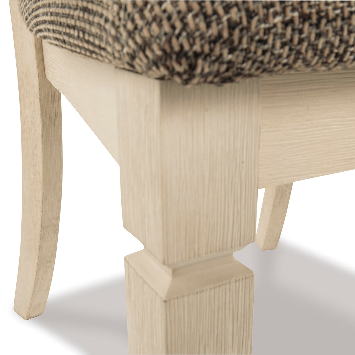Ensemble de 2 chaises de salle à manger en bois blanc vieilli - Bolanburg