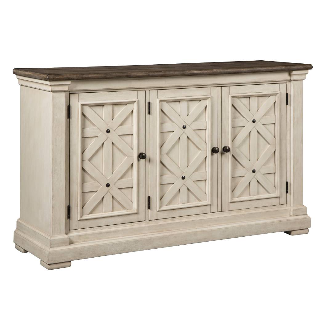 Buffet en bois brun avec 3 portes - Bolanburg